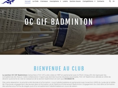 Sport's club website